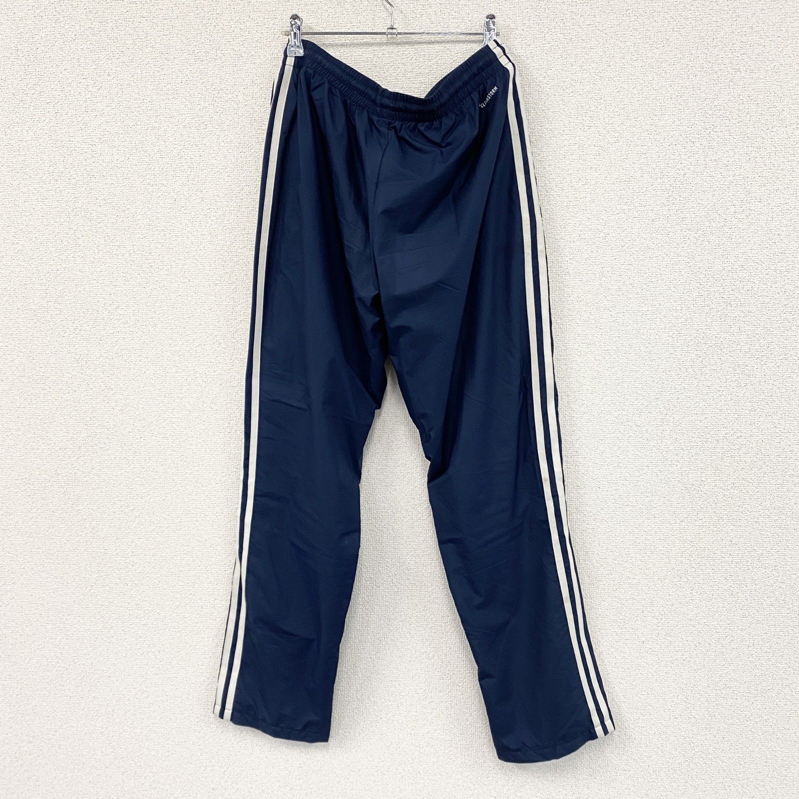 古着 used adidas アディダス トラックパンツ ジャージパンツ 紺