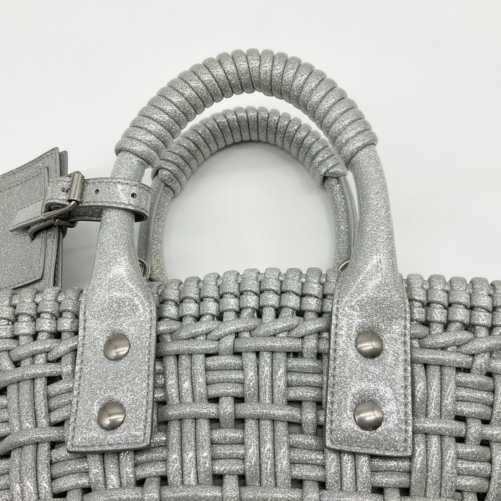 ▽BALENCIAGA バレンシアガ ビストロ XXS ストラップ付きバスケット