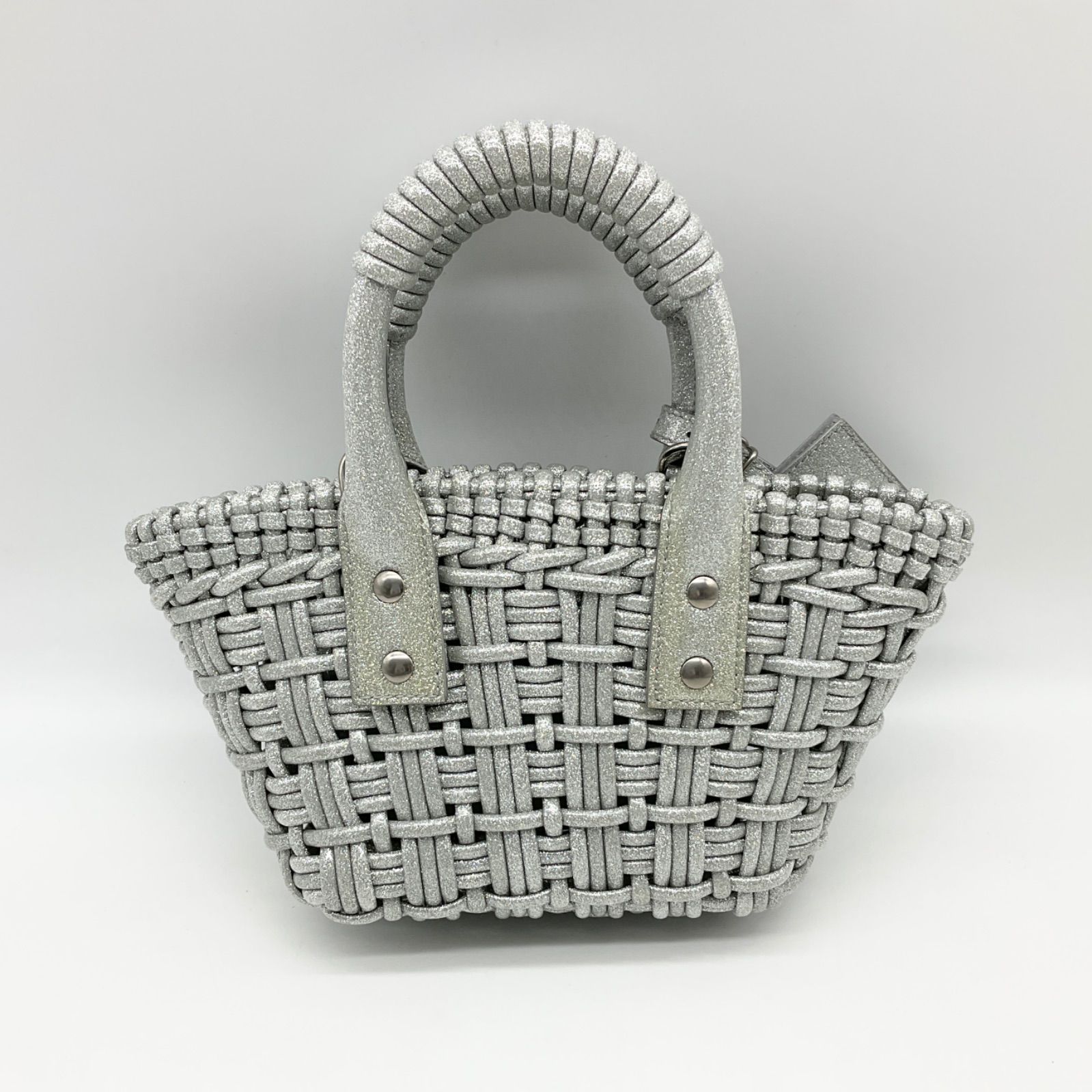 ▽BALENCIAGA バレンシアガ ビストロ XXS ストラップ付きバスケット