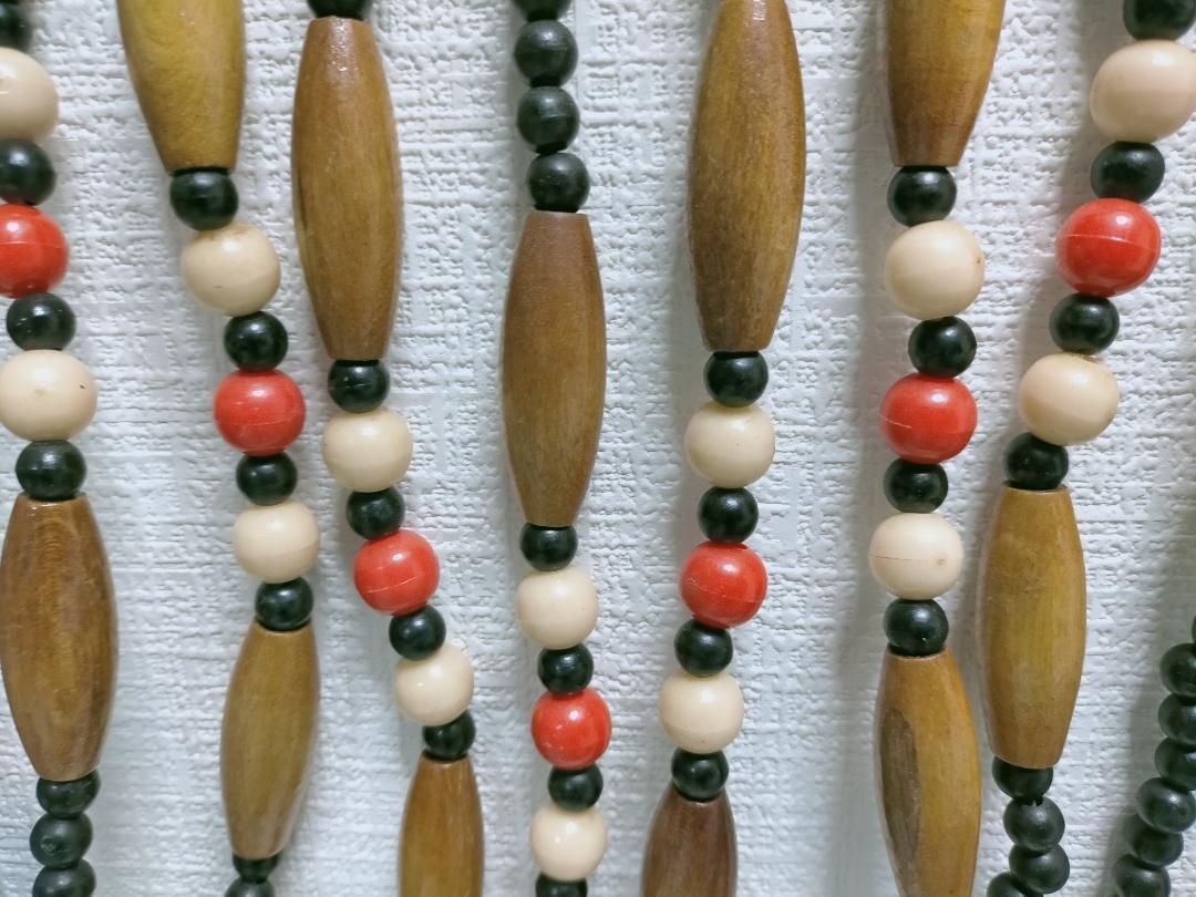 珠のれん 玉のれん ビーズのれん 暖簾 昭和レトロ レトロポップ 250428