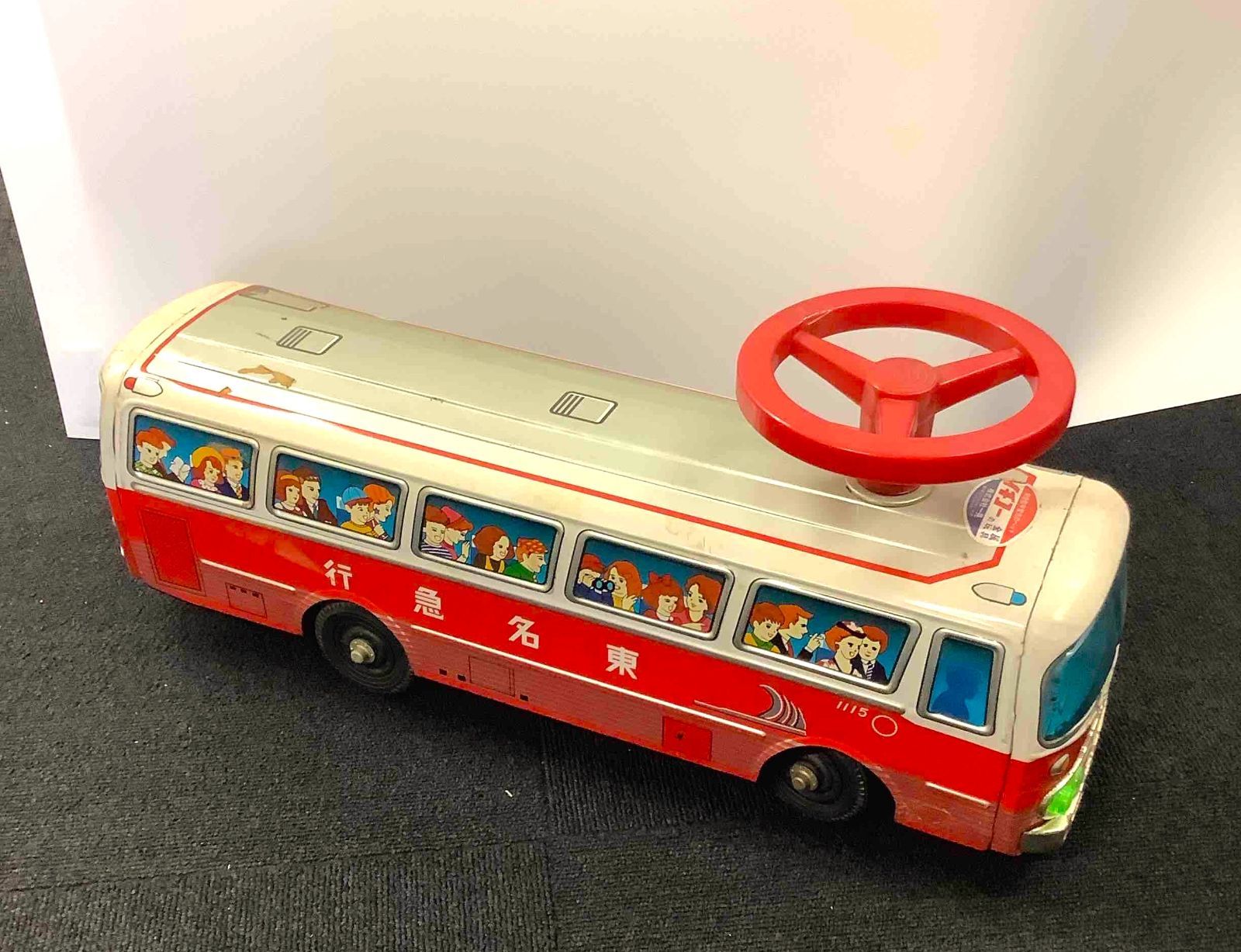 ブリキのおもちゃ バス 東名急行 イチコー 昭和レトロ - メルカリ