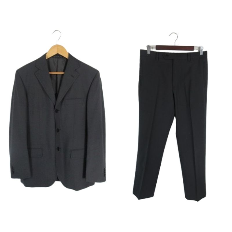 コムサデモードメン COMME CA DU MODE MEN シングル スーツ テーラード