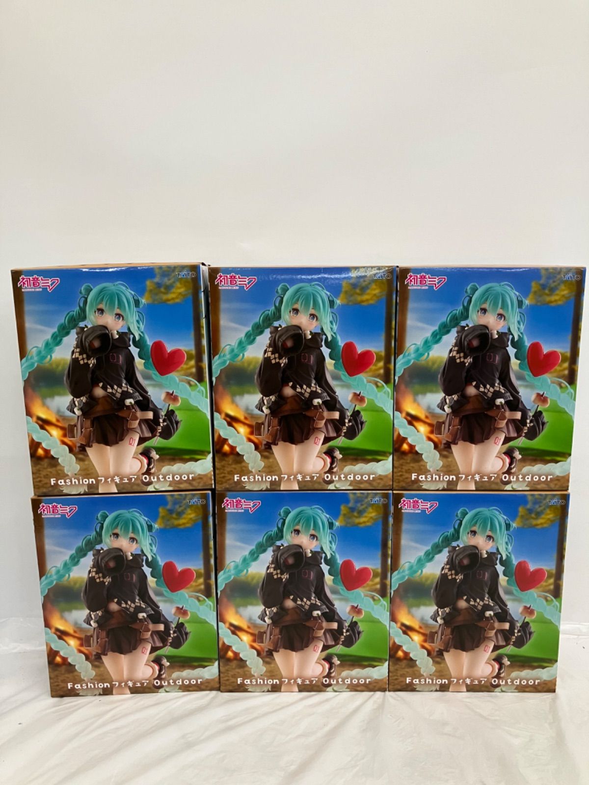 未開封 初音ミク Fashion フィギュア Outdoor 6個セット LF2873 f107