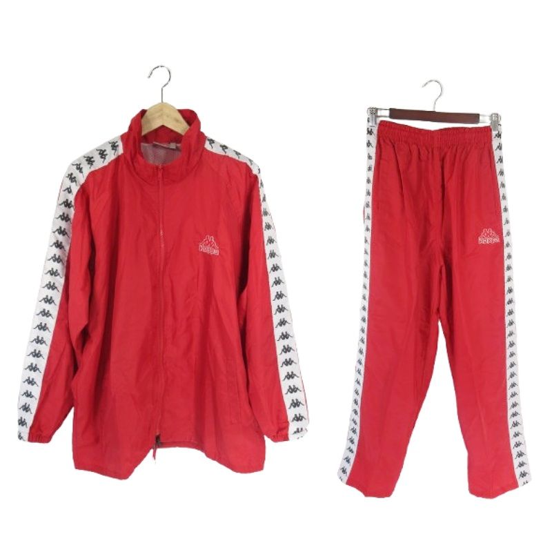 カッパ kappa ナイロン トラック ジャケット パンツ セットアップ 上下