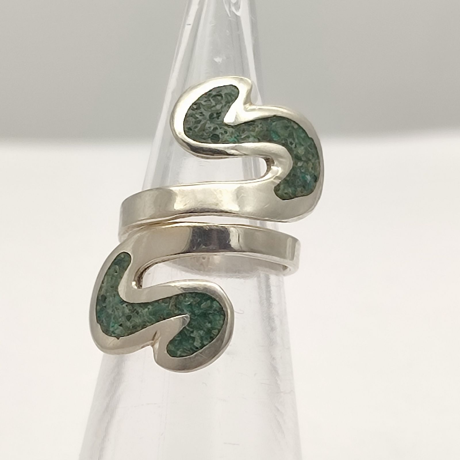 美品】メキシカンジュエリー MEXICO グリーン ターコイズデザイン