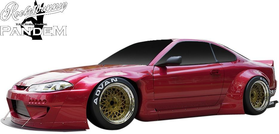 M's】 S15 シルビア Rocket Bunny V1 リアディフューザー TRA京都