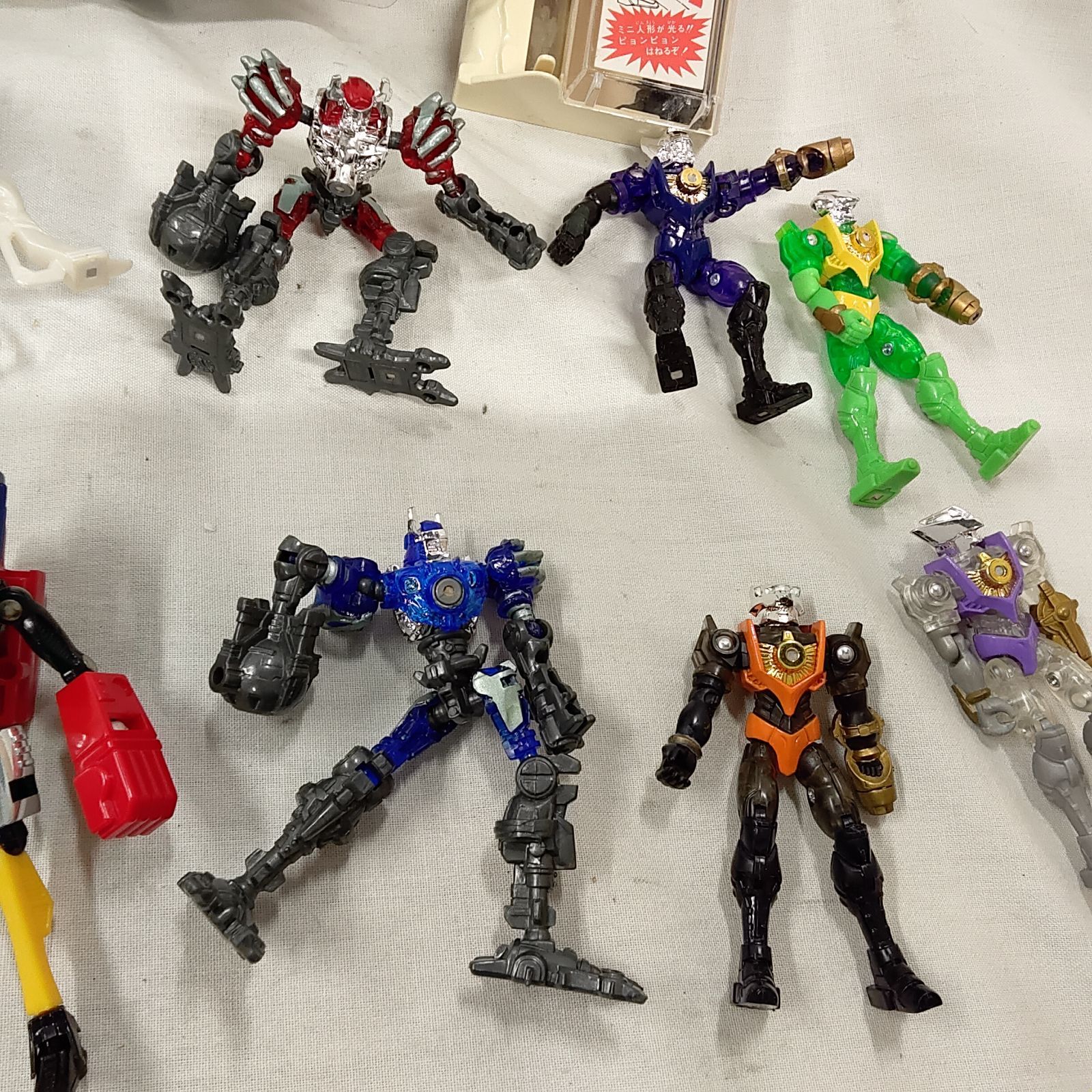 中古品・ミクロマン・まとめて・アクロイヤーエックス/アクロバイオム