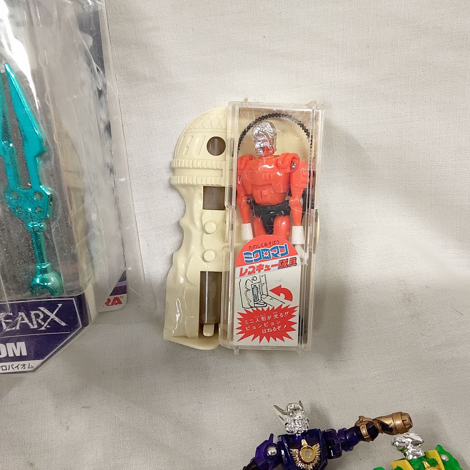 中古品・ミクロマン・まとめて・アクロイヤーエックス/アクロバイオム