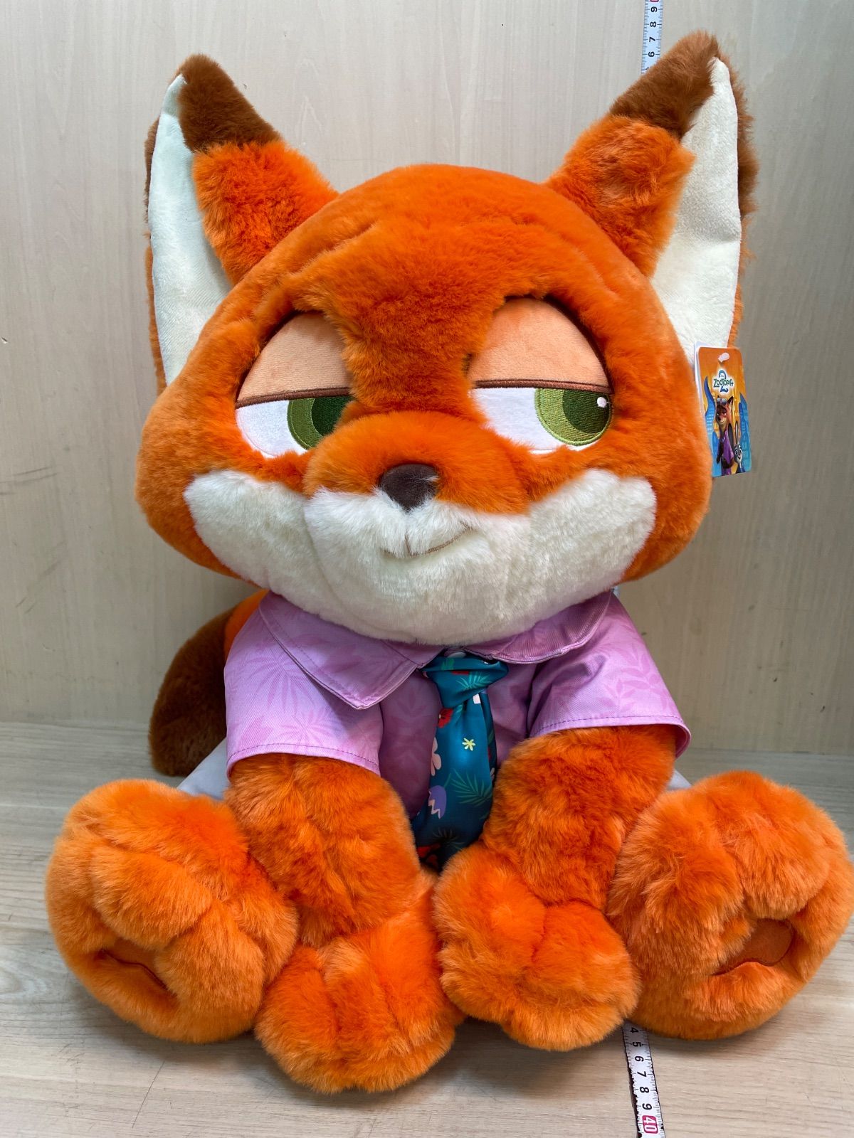 コストコ ズートピア ニック ぬいぐるみ ブランケット - メルカリ