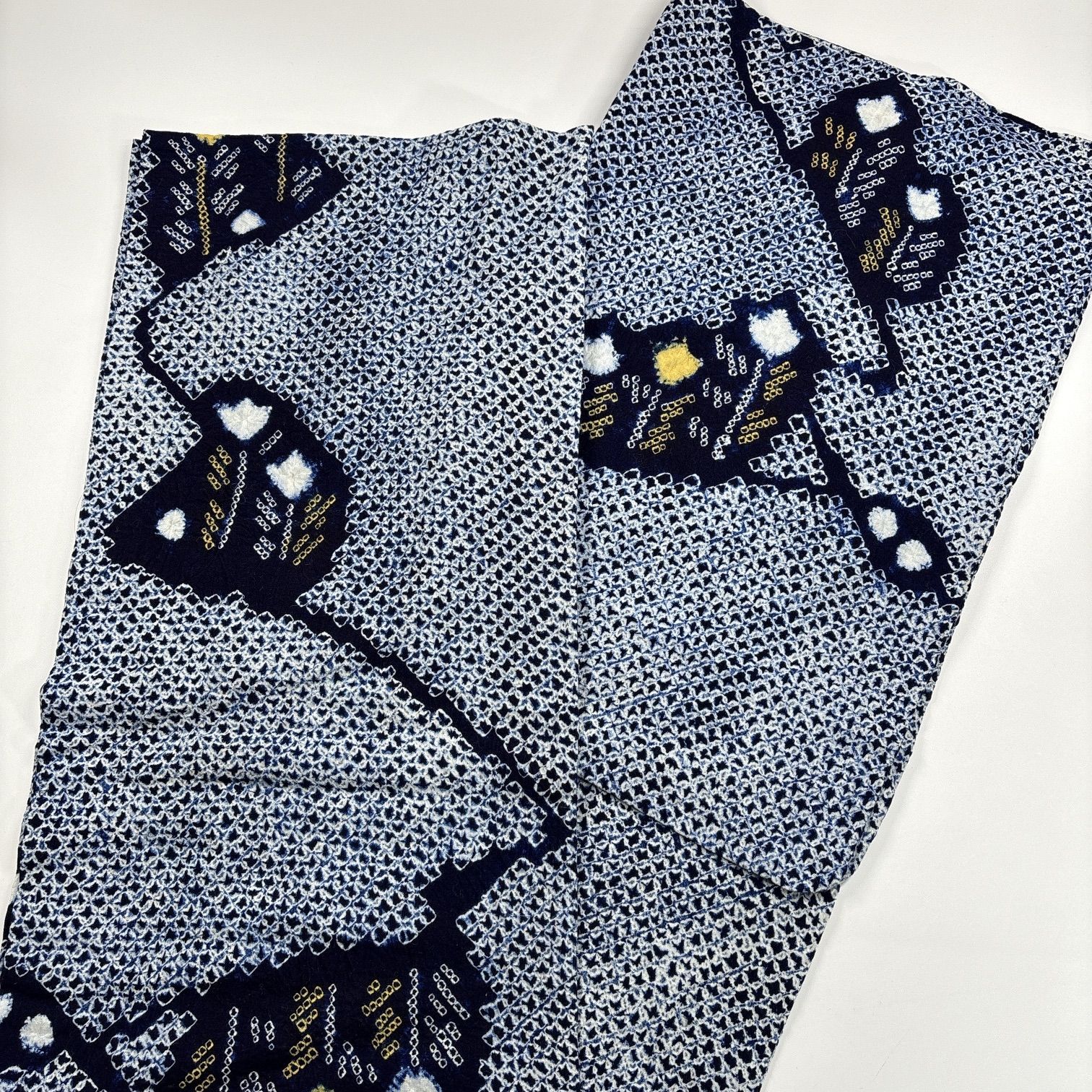 絞り 浴衣 3枚 綿 着物まとめ売り 同梱購入歓迎 リメイク用 着付け練習