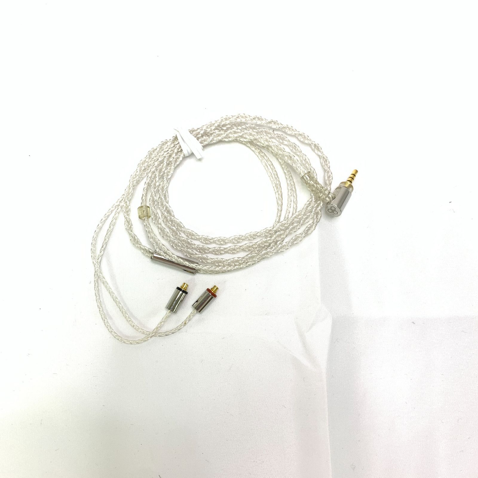 final C106シルバーコードケーブル・高純度OFC・高伝送速度・MMCX (2.5