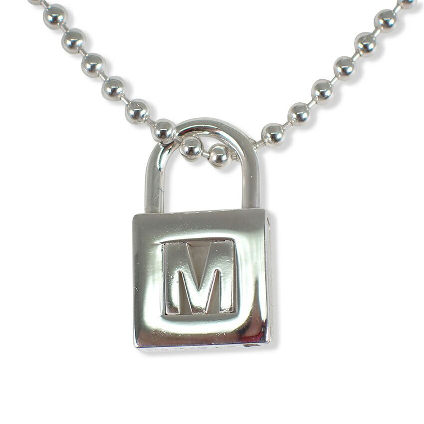 ティファニー 925 カデナ イニシャルM ペンダントトップ//j165-8