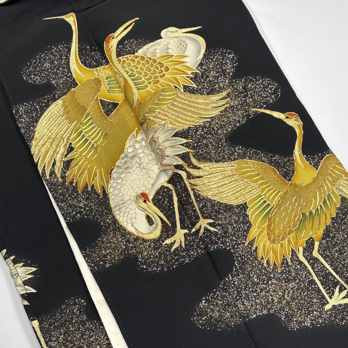 黒留袖 4枚 正絹 着物まとめ売り 同梱購入歓迎 リメイク用 着付け練習