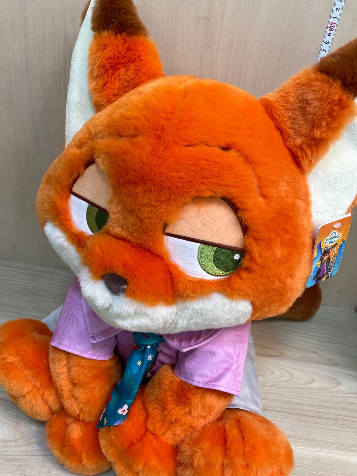 コストコ ズートピア ニック ぬいぐるみ ブランケット - メルカリ