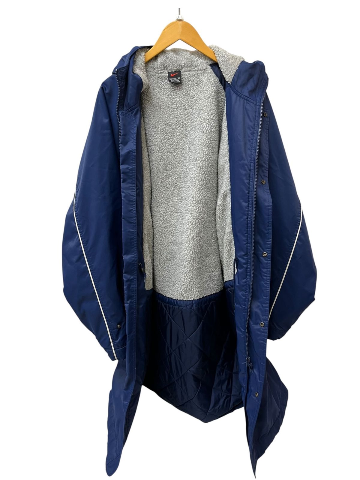 NIKE (ナイキ) NIKE 90s ベンチコート ロングコート 裏ボア XL