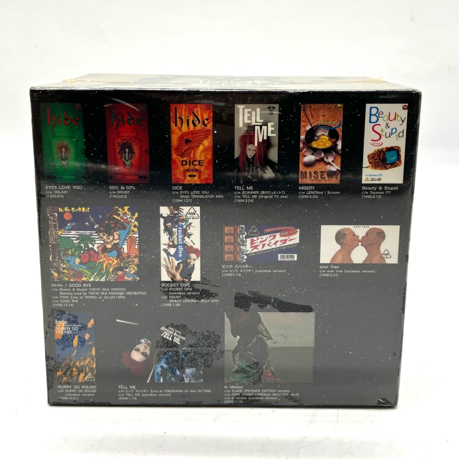 TB215【お買い得】hide PERFECT SINGLE BOX 永久保存版 - メルカリ