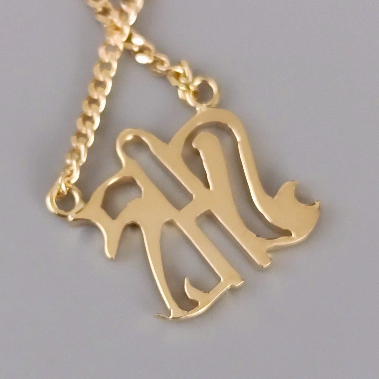 18金 K18 男女兼用 田中貴金属 デザインネックレス 3.9g 41㎝ Z82