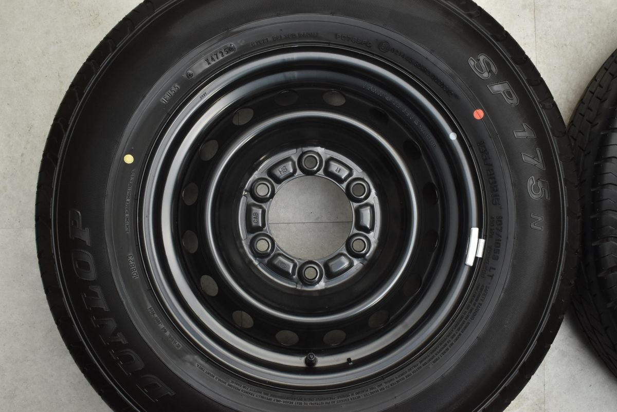 2025年製造 新車外し】トヨタ ハイエース 純正スチール 15in 6.0J +35