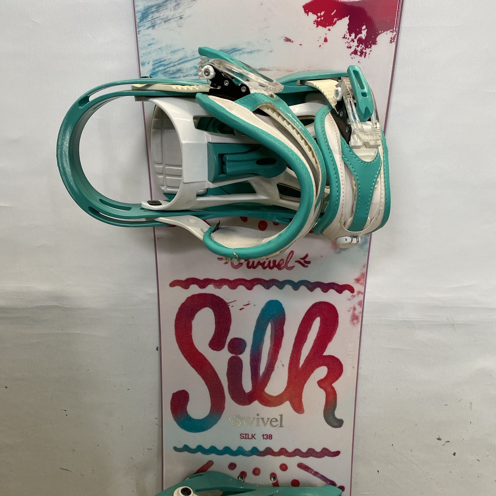 浜館58-235] [店舗併売品] Swivel スノーボード ビンディング セット