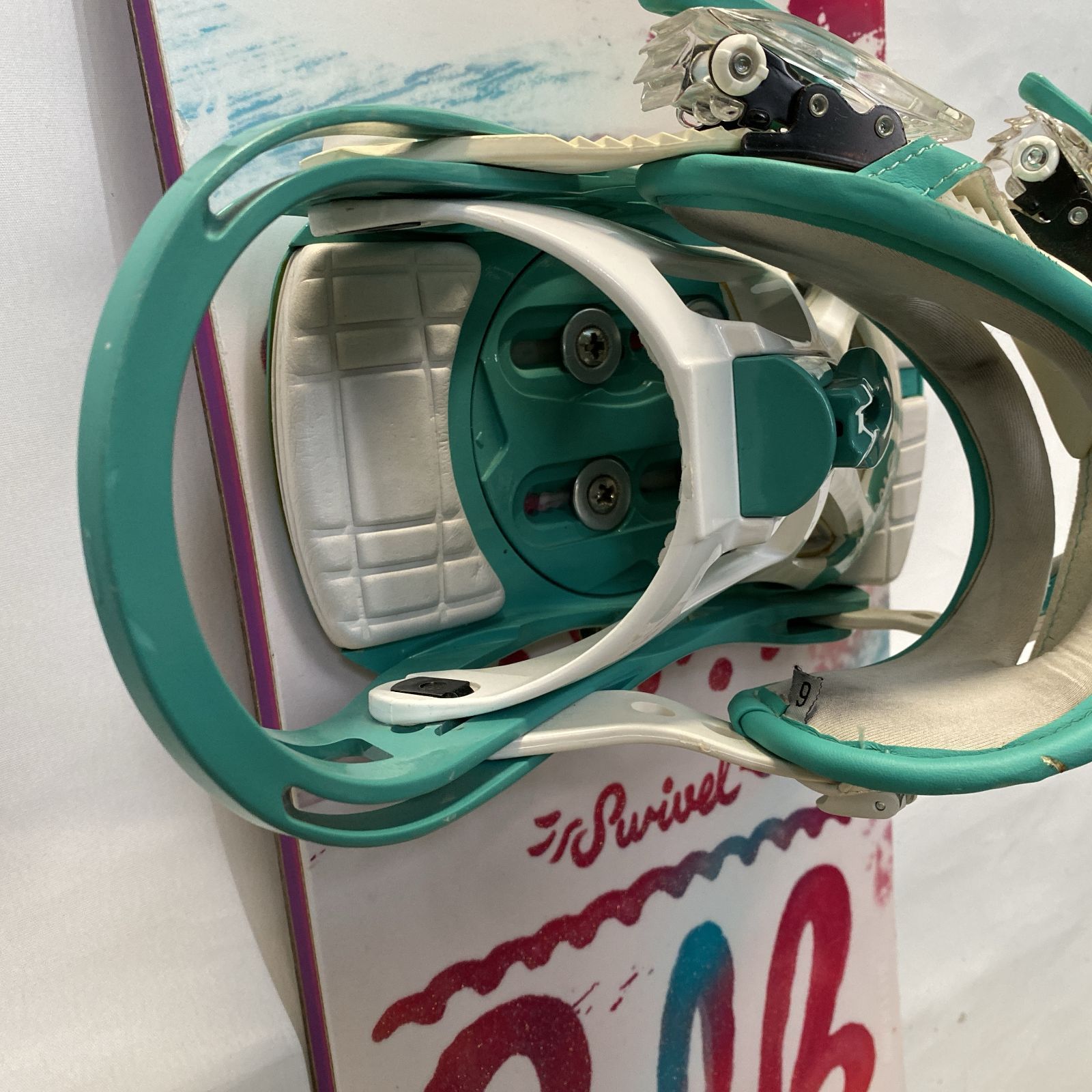 浜館58-235] [店舗併売品] Swivel スノーボード ビンディング セット