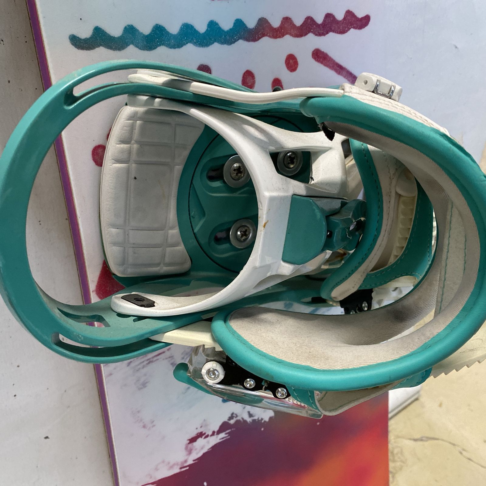 浜館58-235] [店舗併売品] Swivel スノーボード ビンディング セット