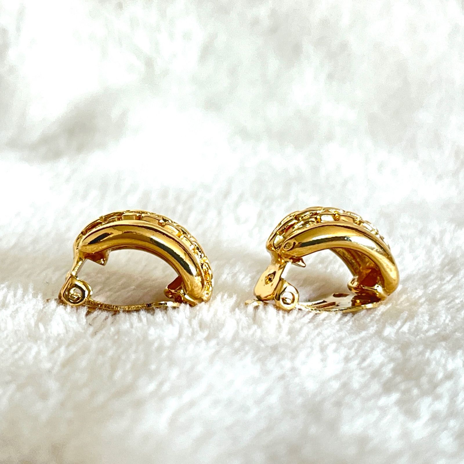 VALENTINO ヴァレンティノ ヴィンテージ イヤリング クリップ式