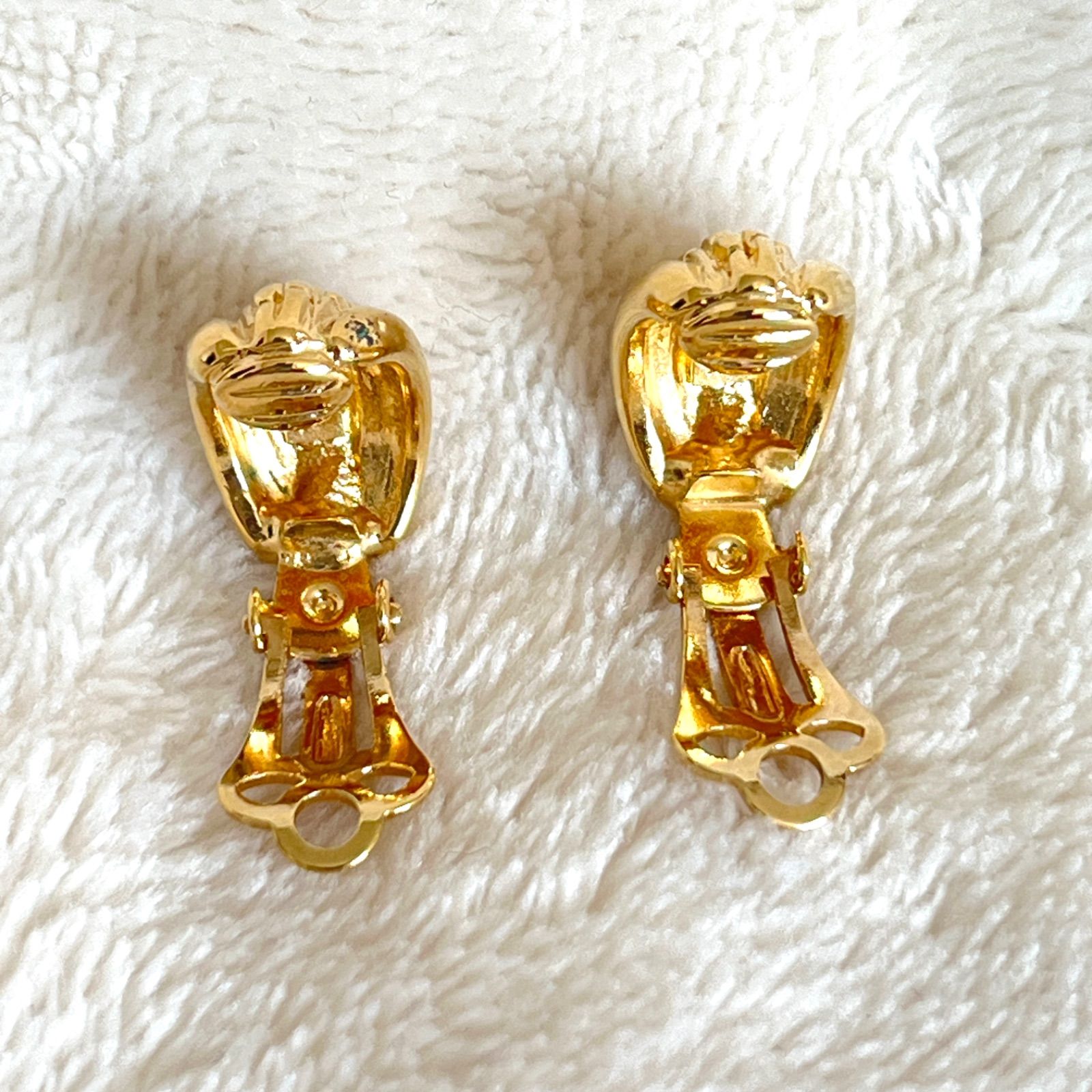 VALENTINO ヴァレンティノ ヴィンテージ イヤリング クリップ式