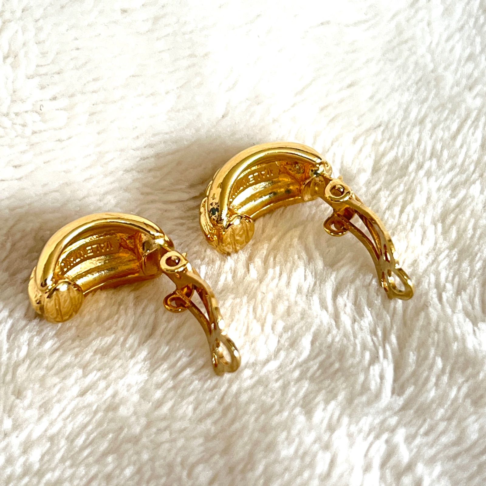 VALENTINO ヴァレンティノ ヴィンテージ イヤリング クリップ式