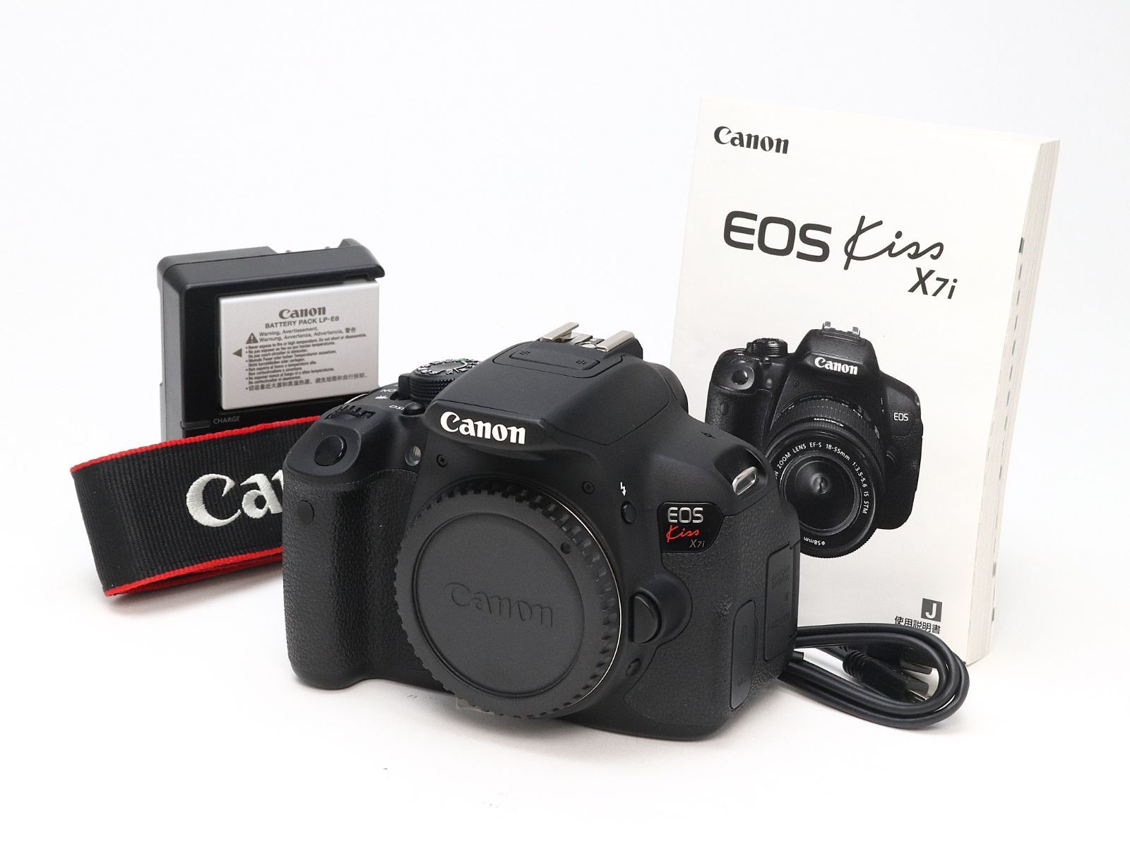 A+ (美品) Canon キヤノン EOS Kiss X7i ボディ シャッター数 5,750枚