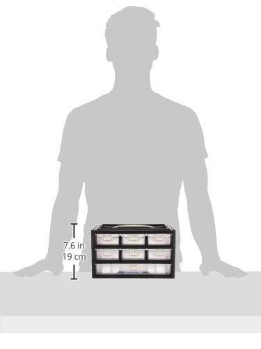 ブラック 3B-601 [幅29.4×奥行20×高さ17.5cm] ストッパーケース 工具箱