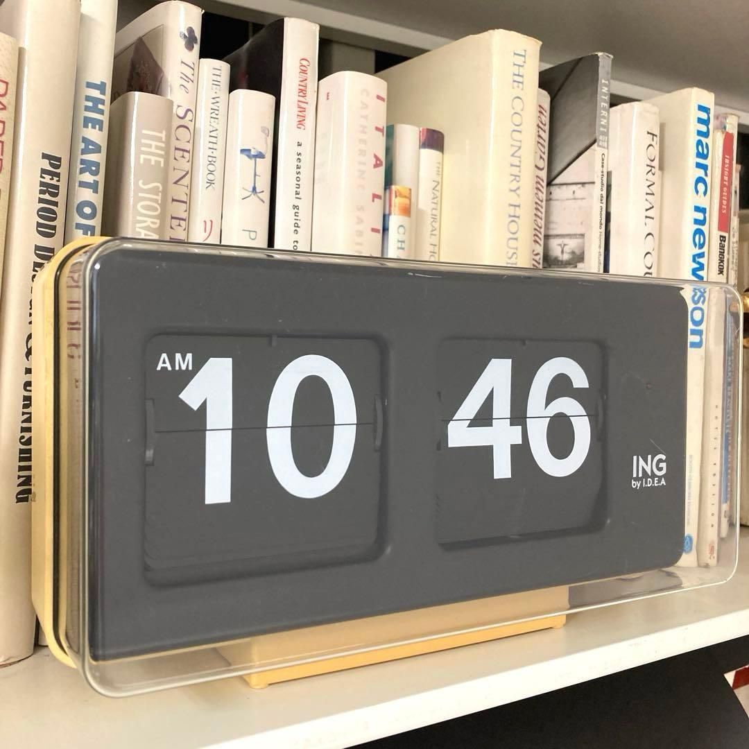 I.D.E.A（イデア）フリップクロック 【ビンテージ】 - メルカリ