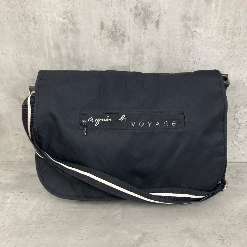 agnes b. VOYAGE アニエスベーボヤージュ ショルダーバッグ ブラック 