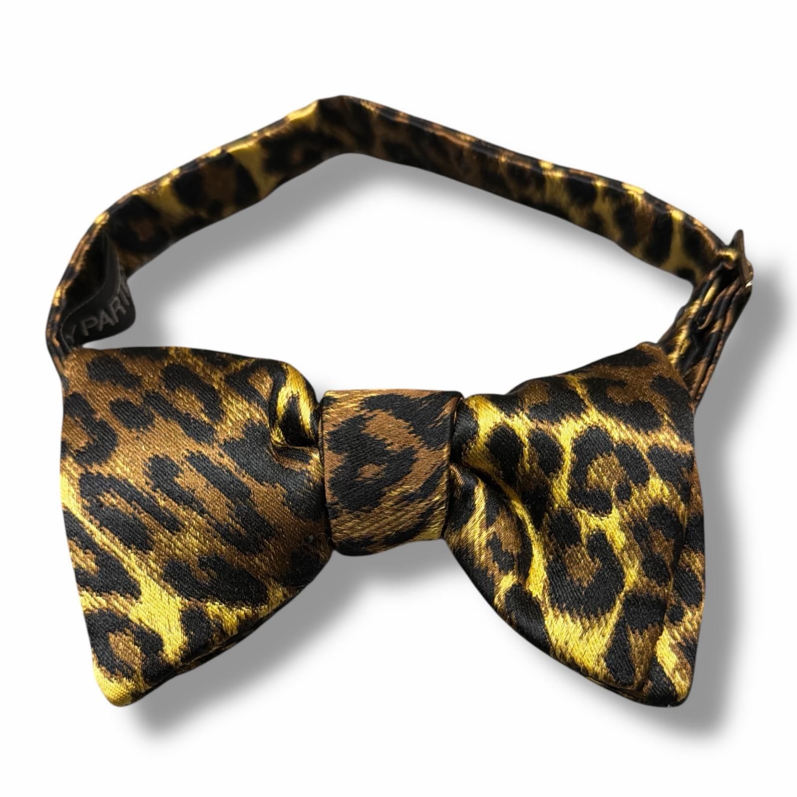 参考上代9900円 WACKO MARIA LEOPARD BOW TIE レオパード柄 蝶ネクタイ