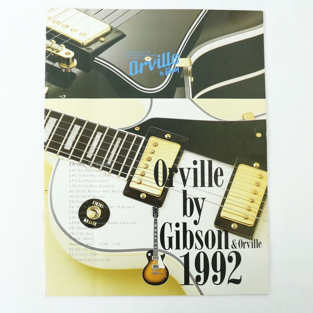 ST] 非売品 Orville by Gibson 1992 ギター カタログ 山野 楽器