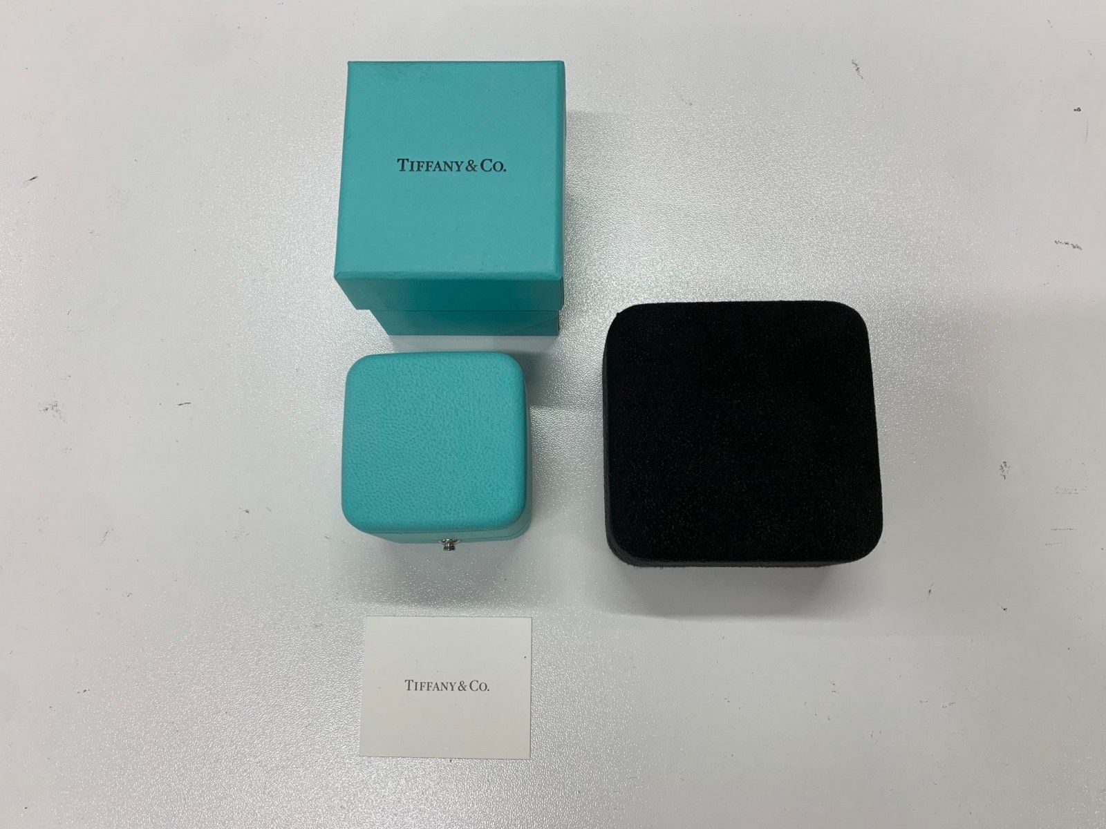 ジュエリーケース Tiffany ティファニー 空箱 2個セット 送料込み