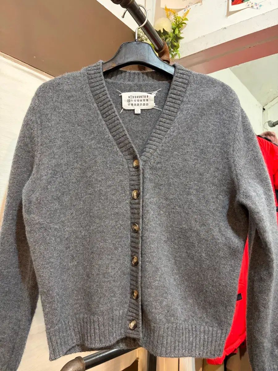 メゾンマルジェラ グレー カーディガン - メルカリ