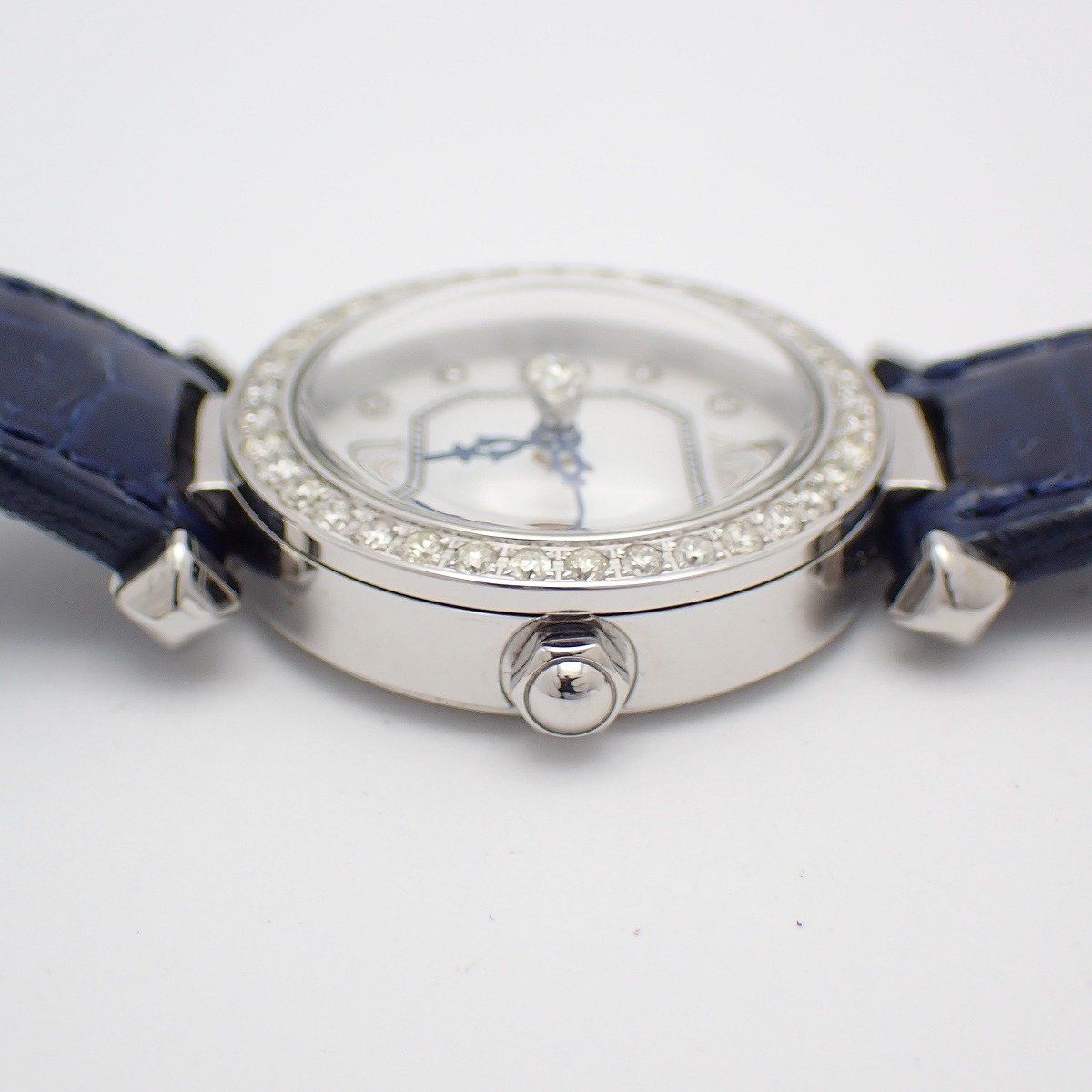 美品】Lunage ルナージュ ダイヤ0.55ct入り クォーツ レディース