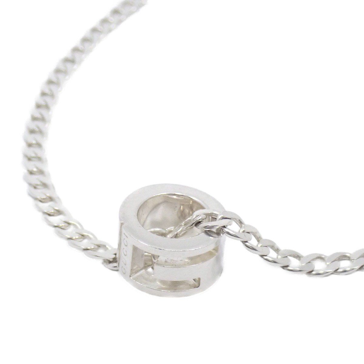 GUCCI グッチ カットアウトG ラウンド 喜平チェーン ネックレス