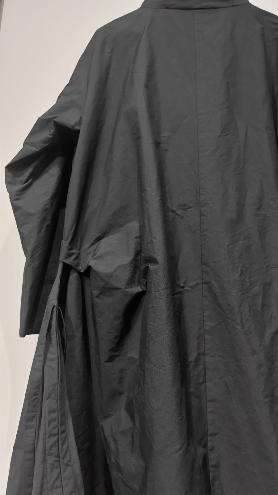 h105◇慈雨じう◇黒 ロングコート アシンメトリー 超変形モード