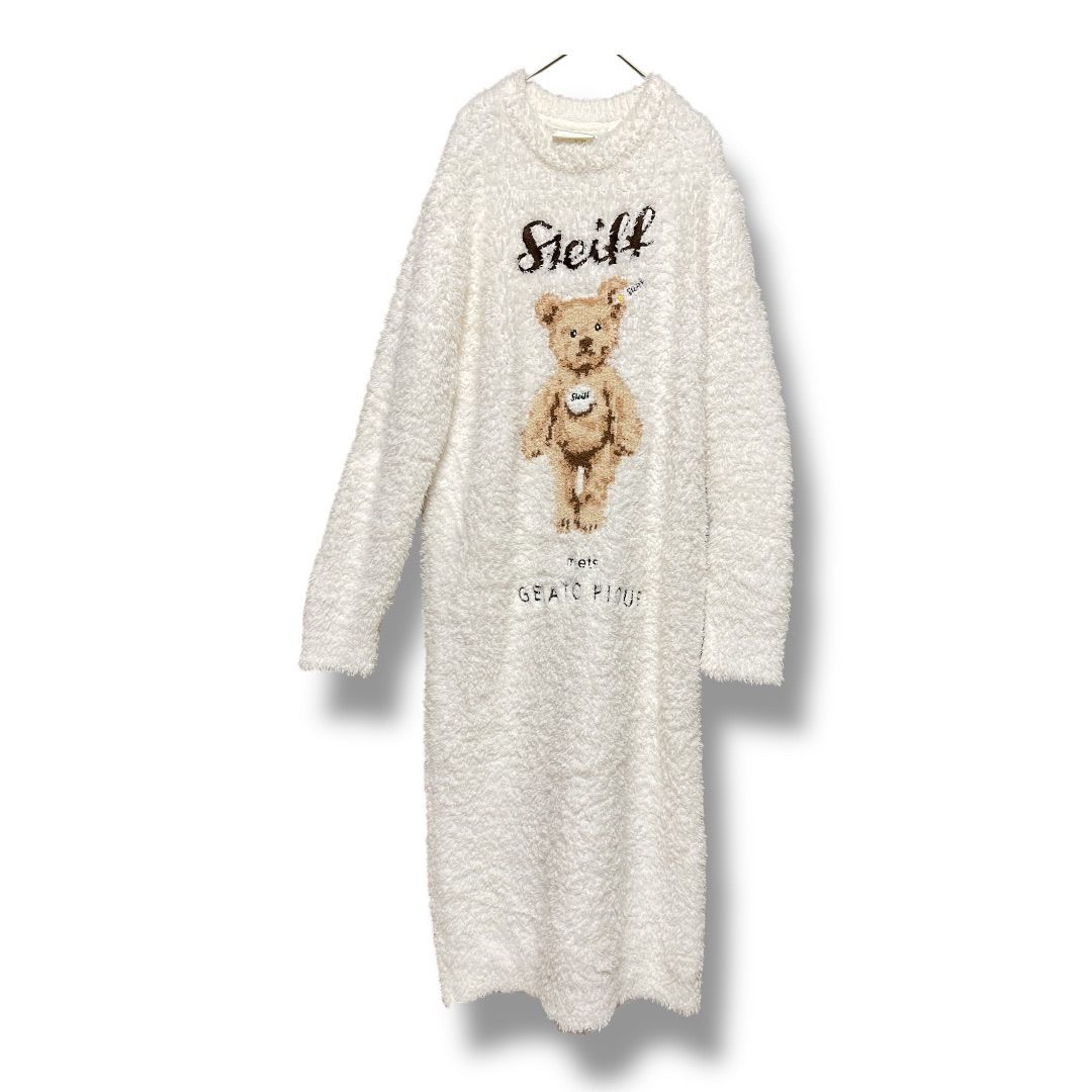 gelatopique ジェラートピケ steiffワンピース ルームウェア 長袖