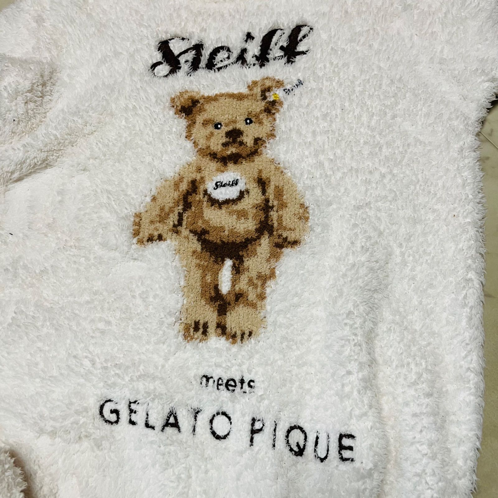 gelatopique ジェラートピケ steiffワンピース ルームウェア 長袖