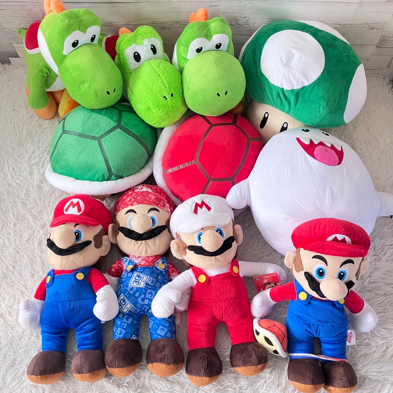 任天堂 スーパーマリオ ぬいぐるみ 大量まとめ売り 12点セット マリオ