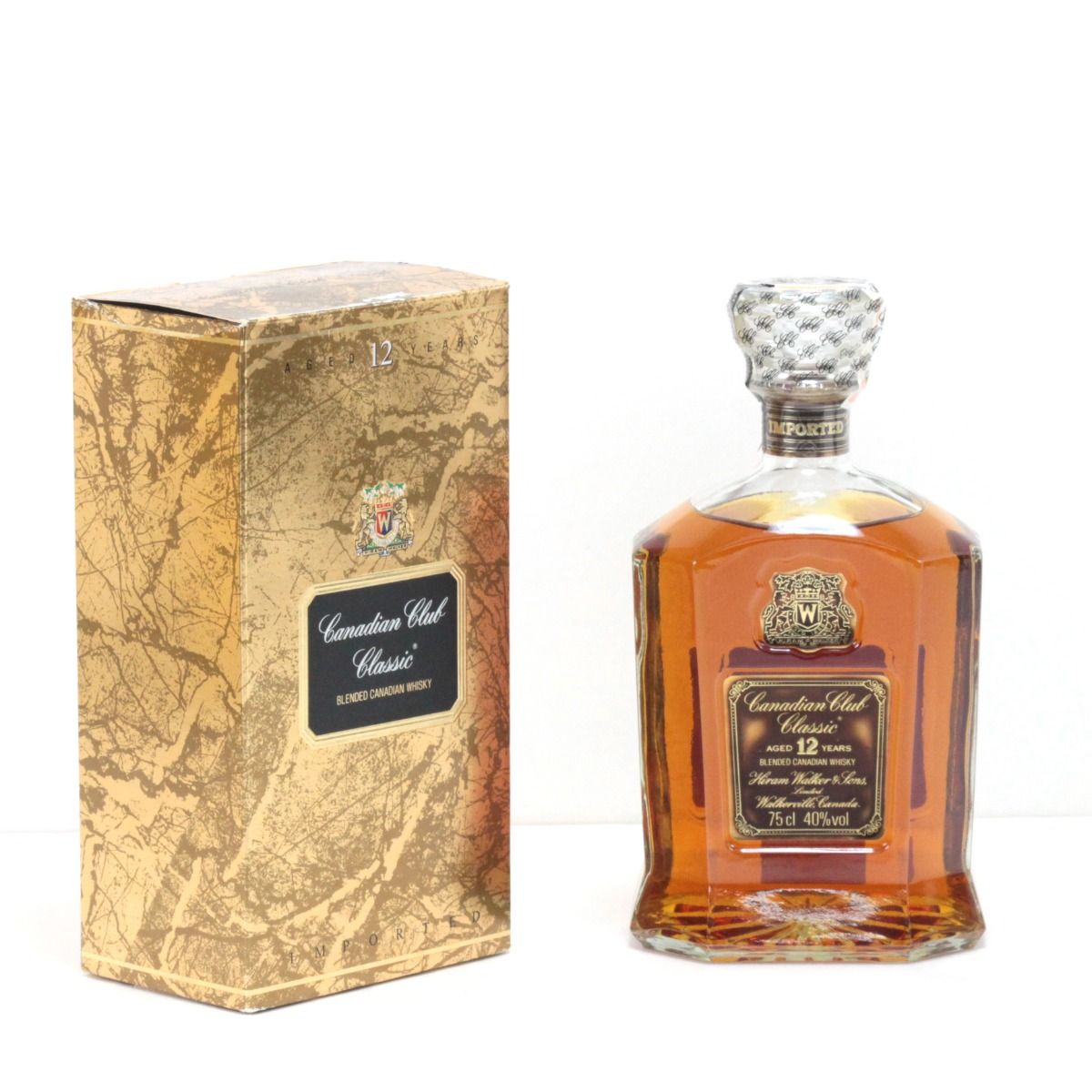 Canadian Club カナディアンクラブ Classic 12年 750ml 40度 箱付 未開