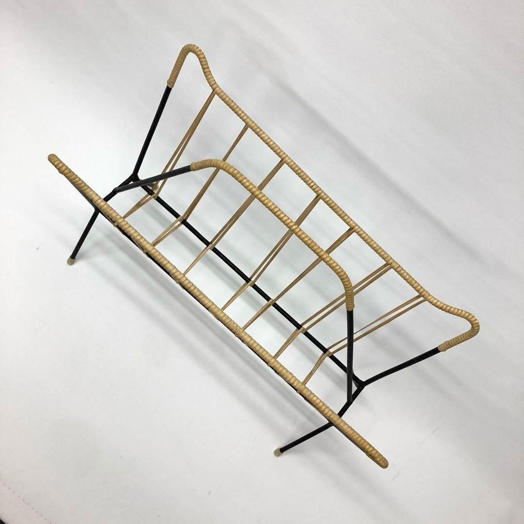 Vintage 50's design magazine rack - メルカリ