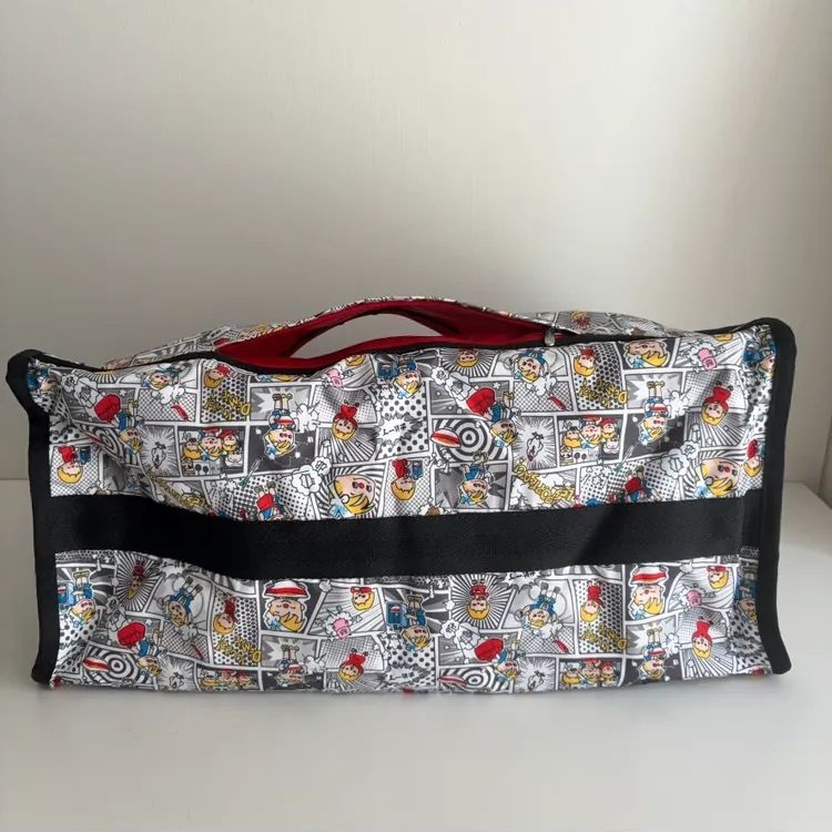 新品 タグ付き レスポートサック 出前一丁 コミック ボストンバッグ