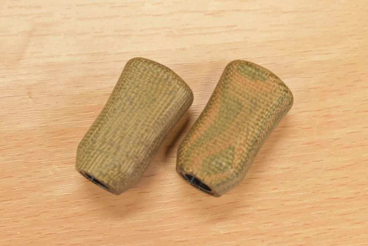 わたらせ樹脂工房 スタビライズウッドノブ シマノ 右用 2点セット