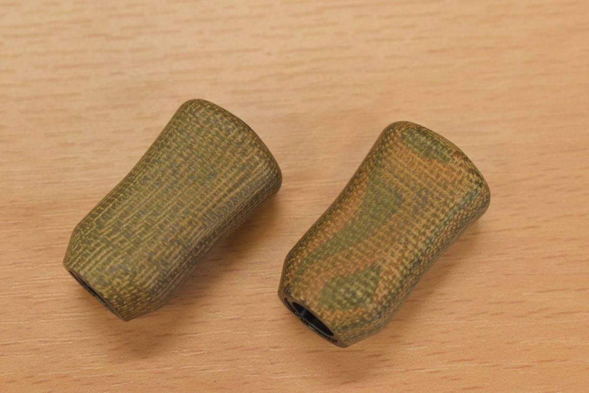 わたらせ樹脂工房 スタビライズウッドノブ シマノ 右用 2点セット