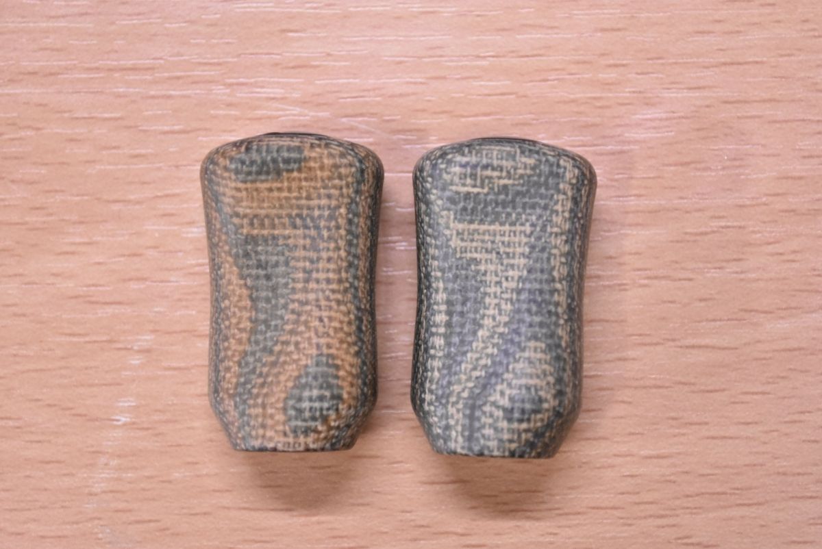 わたらせ樹脂工房 スタビライズウッドノブ シマノ 右用 2点セット