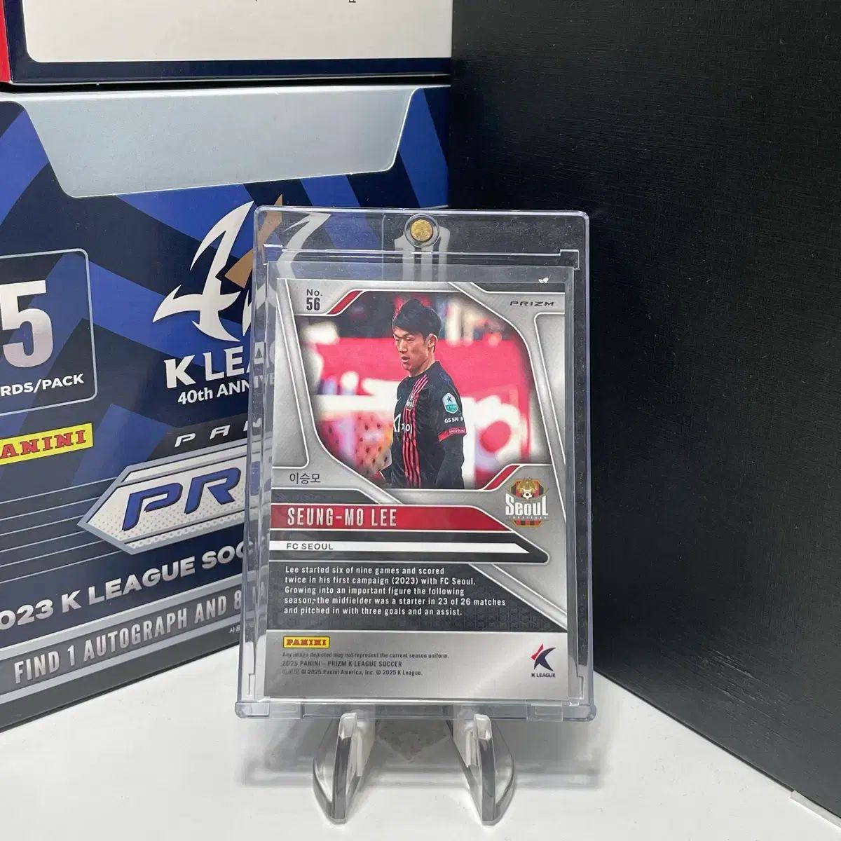 25Panini パニーニ Kリーグ Free! プリズム FC SEOUL ソウル イ