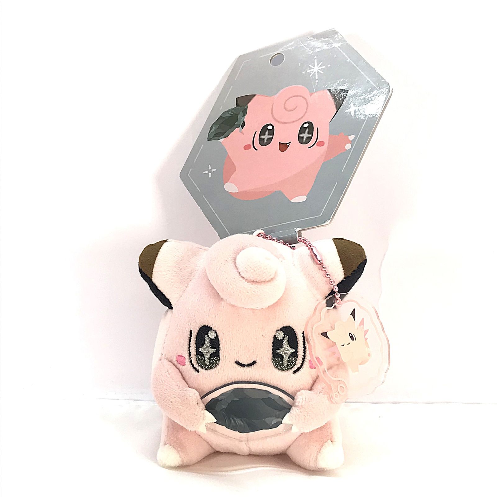 ○ポケモン ぬいぐるみ ピッピ＆つきのいし→ピクシー マスコット